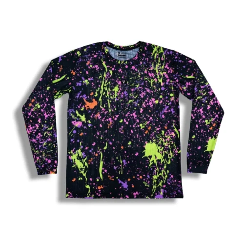 VSC We In The Club 2026 Long-Sleeve Mesh Cycling Tee — Neon Green